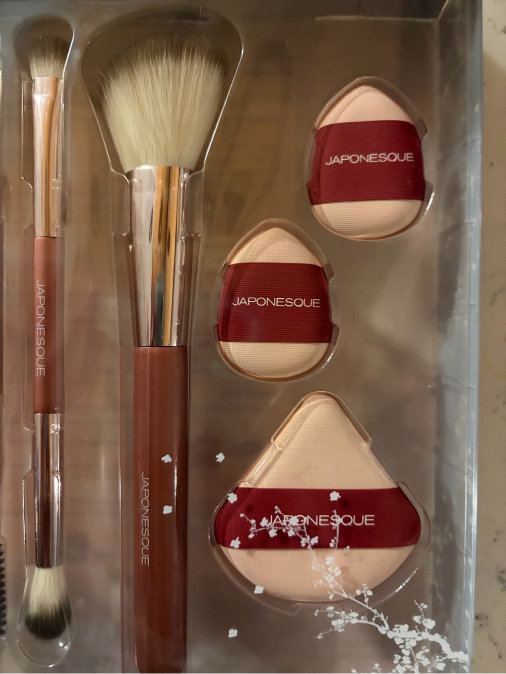 JAPONESQUE 8-Piece Complexion Brush Kit - Rose Gold - Picture 3 of 6